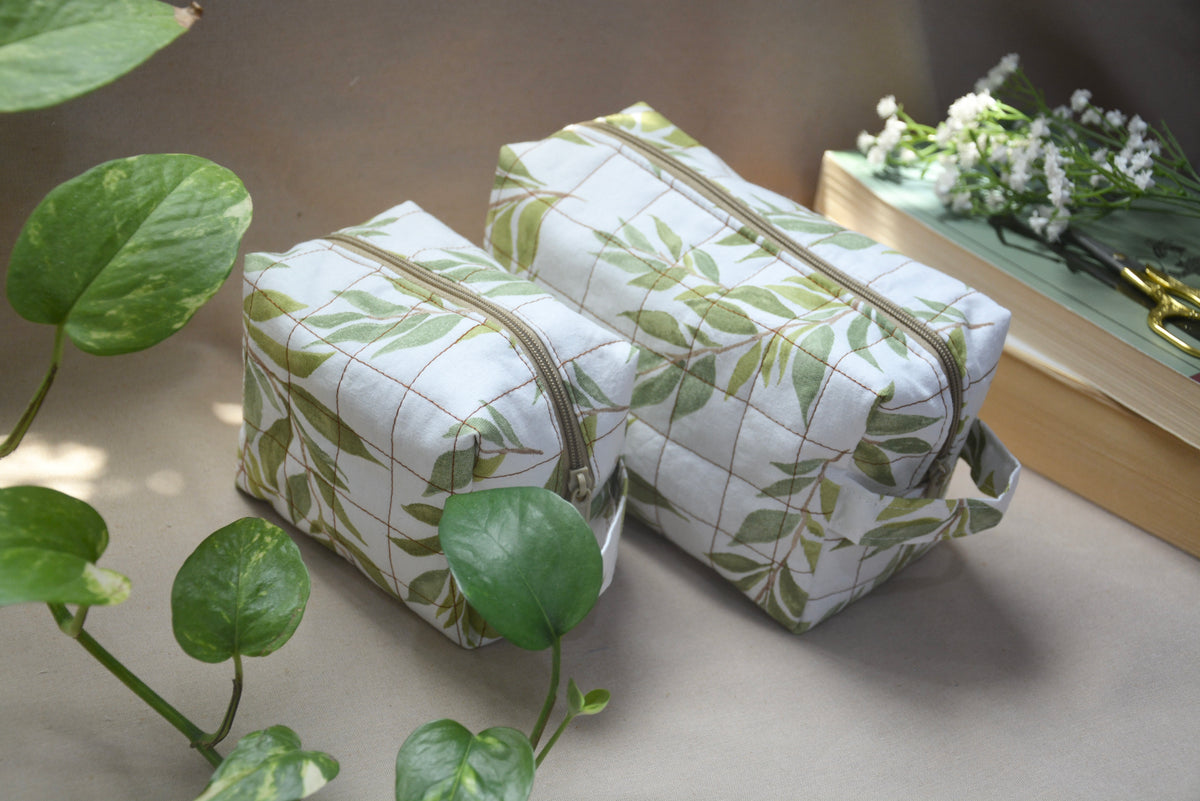 Branches Quilted Pouch (مجموعة) | باوتش أغصان