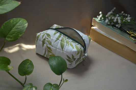 Branches Quilted Pouch (Small) | باوتش أغصان