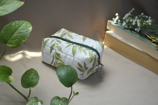 Branches Quilted Pouch (Small) | باوتش أغصان